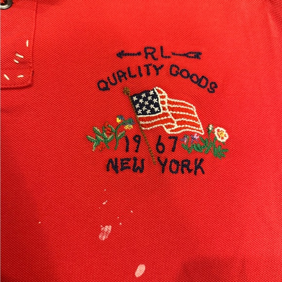 Polo Ralph Lauren Classic-Fit Mesh Graphic Shot-Sleeve NWT Large Soft Cotton - Picture 5 of 13